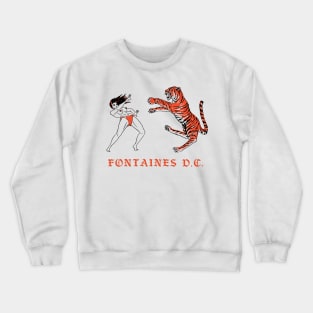 Fontaines DC ∆∆ Fan Art Tribute Design Crewneck Sweatshirt